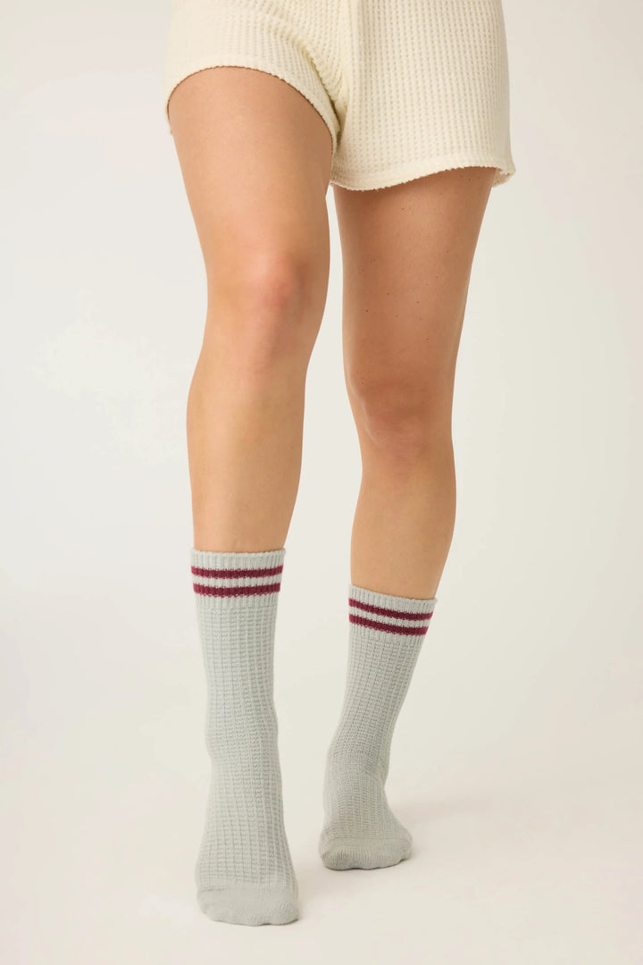 Ruff On The Range Solid Crew Socks