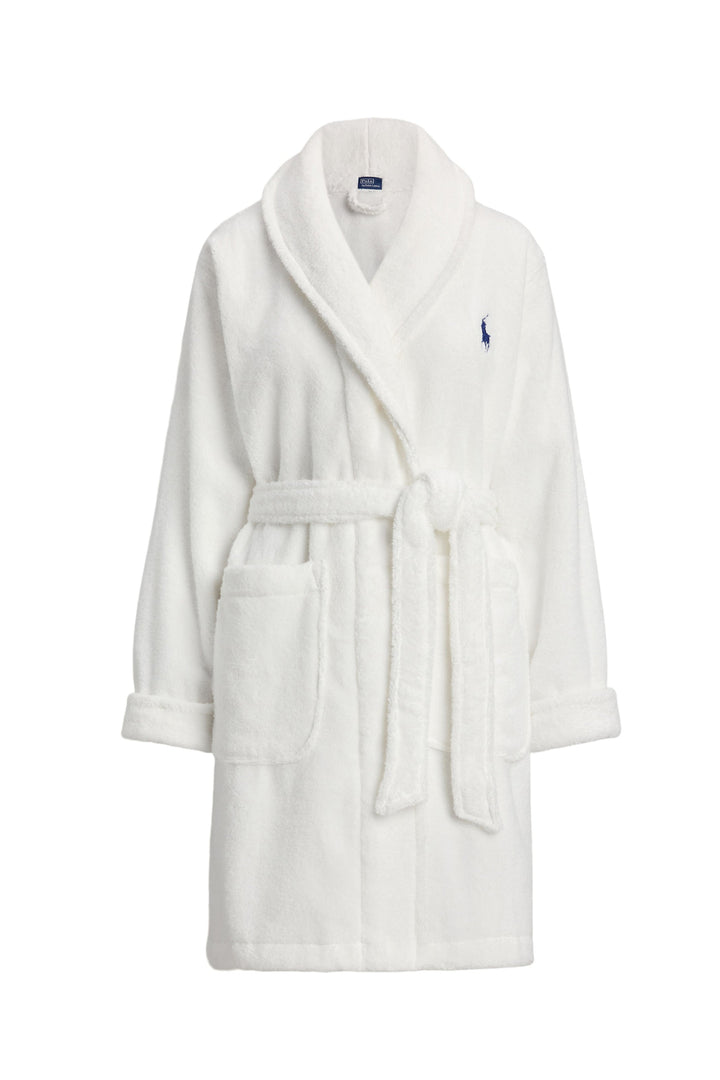 Iconic Bear Printed Back Robe