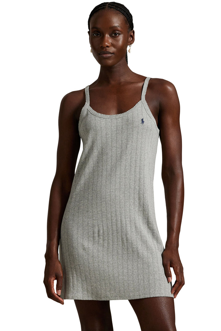 Polo Pointelle Cami Slip