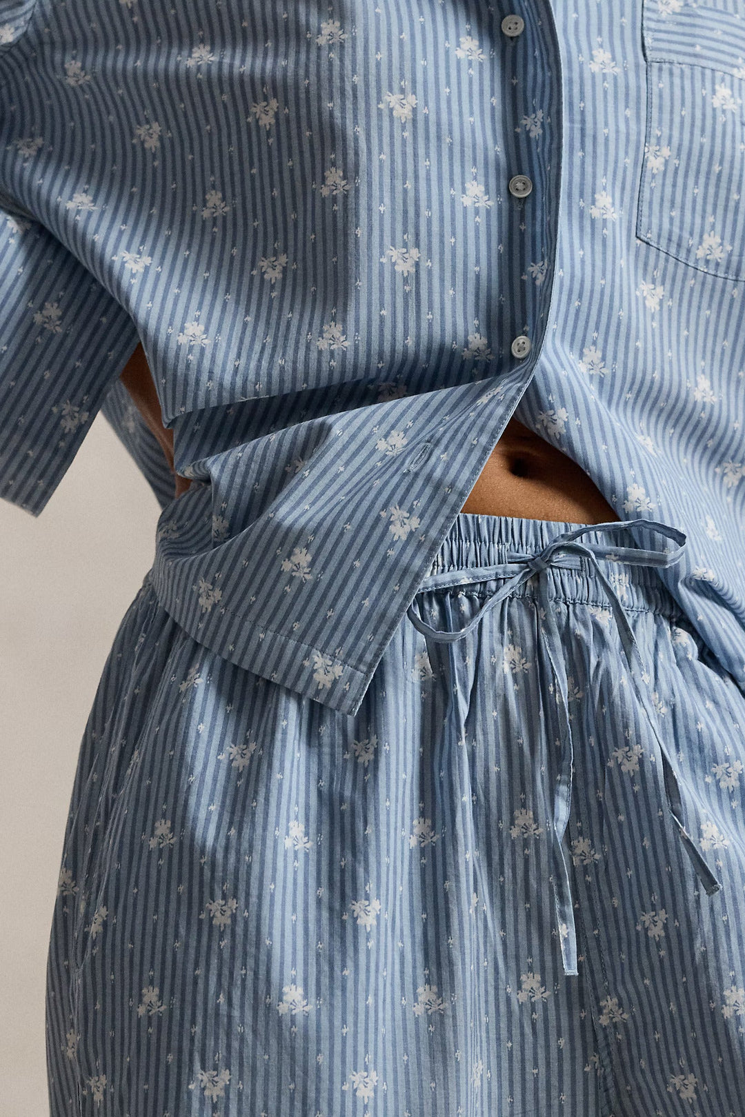 Vintage Pretty Voile Long Sleeve PJ Set