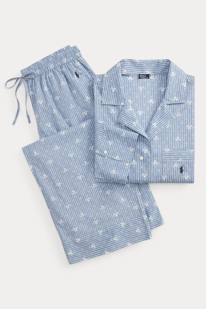 Vintage Pretty Voile Long Sleeve PJ Set