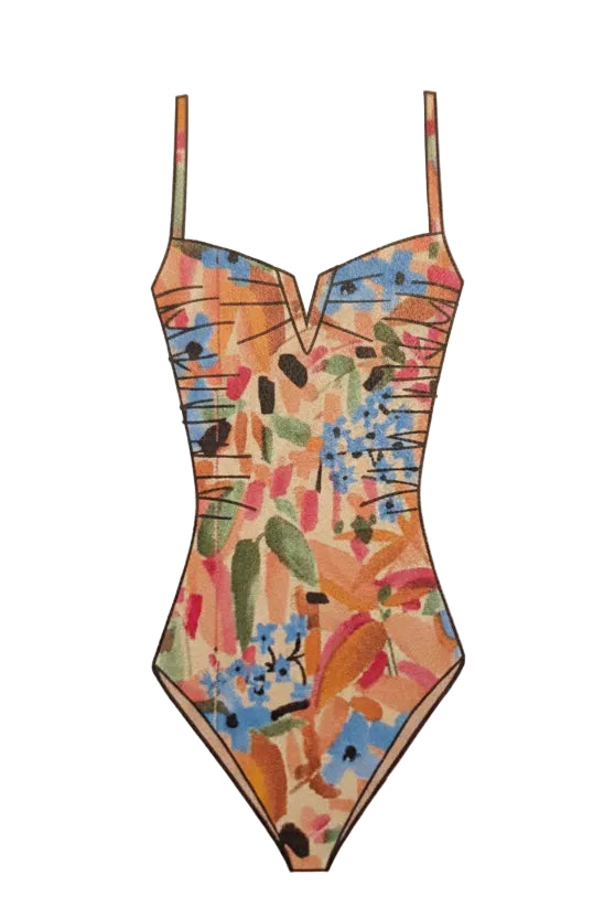 Dahlia Classic Elegant One-Piece