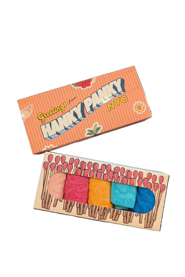 Matchbox - 5 Pack: Low Rise Thong