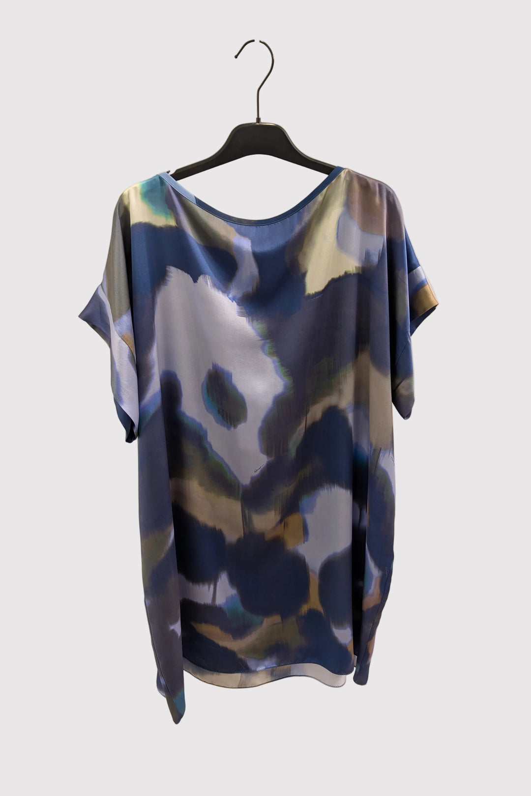 Iris Opaque Silk Coverup: Size L