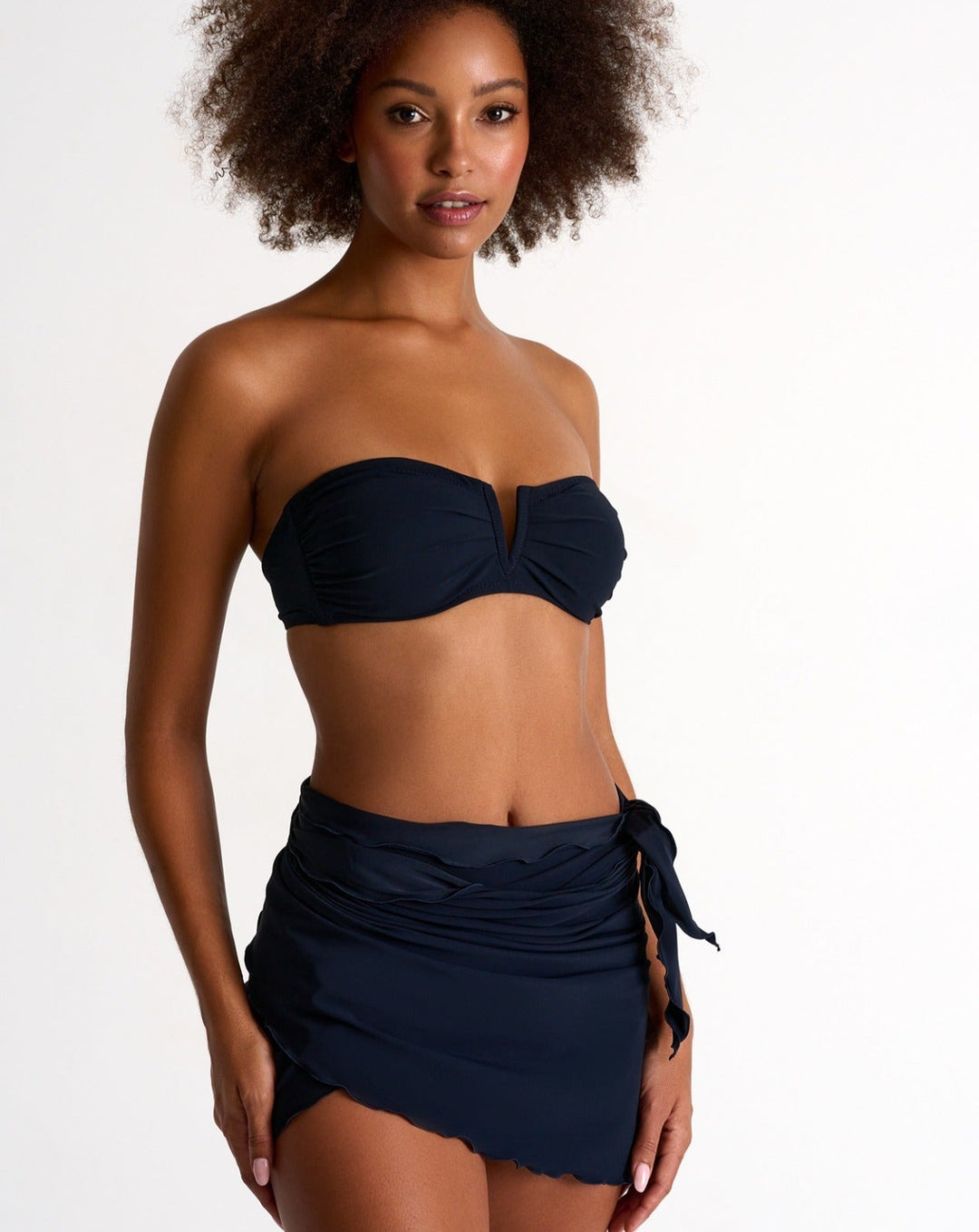 Tie Side Wrap Swim Skirt - Beestung Lingerie