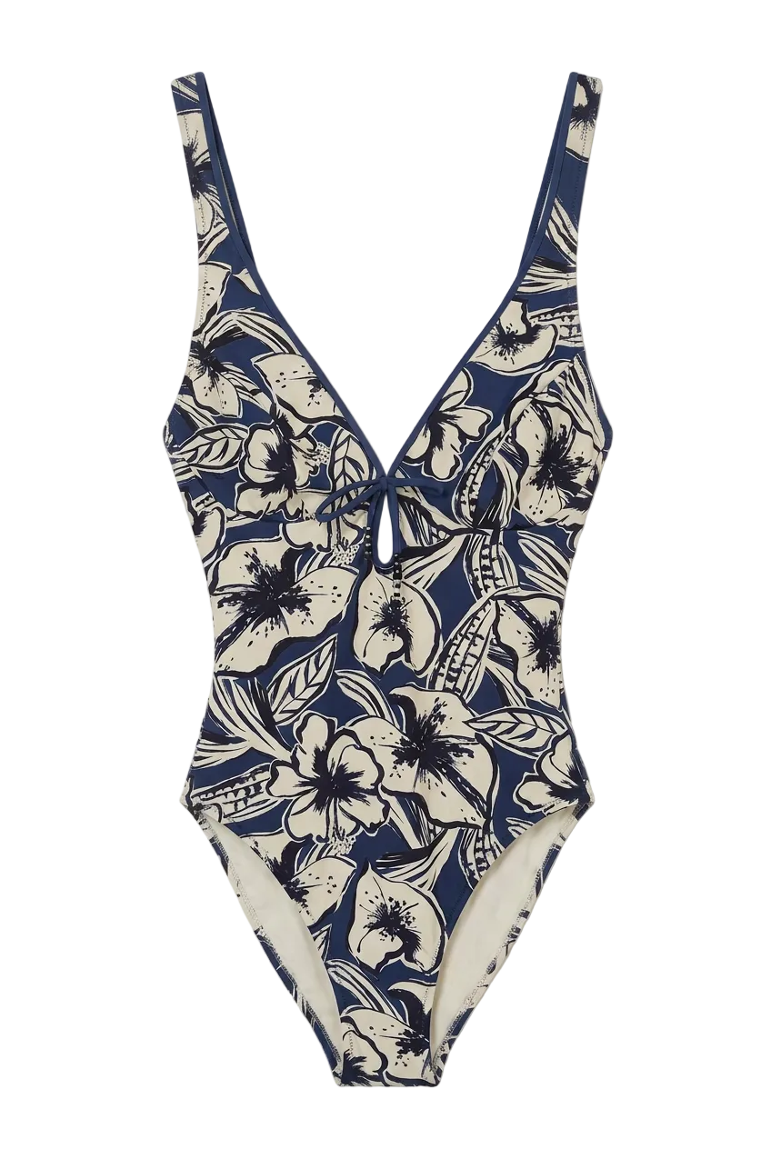 Swimsuit with the hanger and clips removed