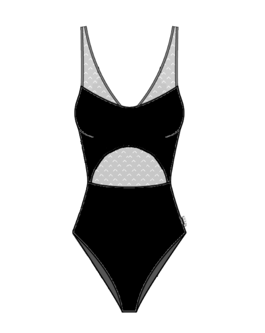 Intemporel Mesh One Piece - Beestung Lingerie