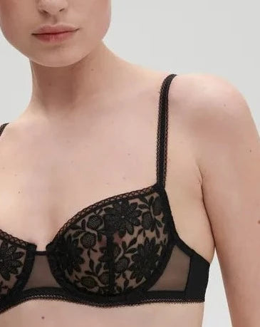 Amazone Half Cup Bra: Sizes 36B, 34D - Beestung Lingerie