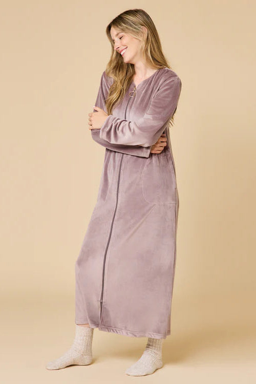 Mink Robe Lady Serenity Mink Zip Robe – Beestung Lingerie