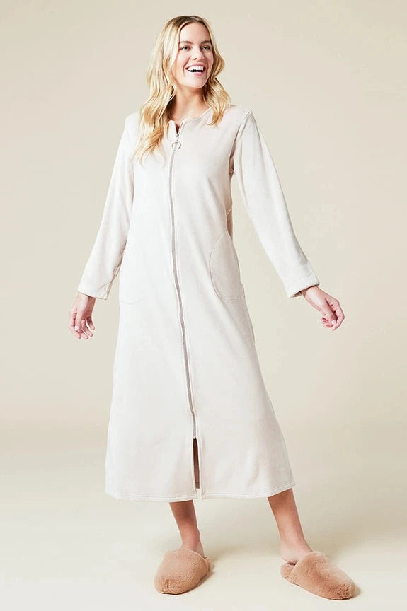 Serenity Mink Zip Robe