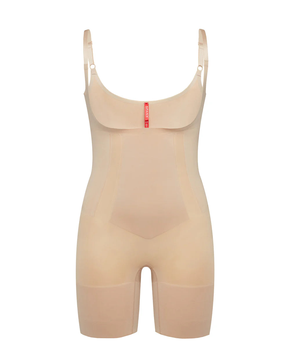 Open-Bust Mid-Thigh Bodysuit: Oncore Sculpting