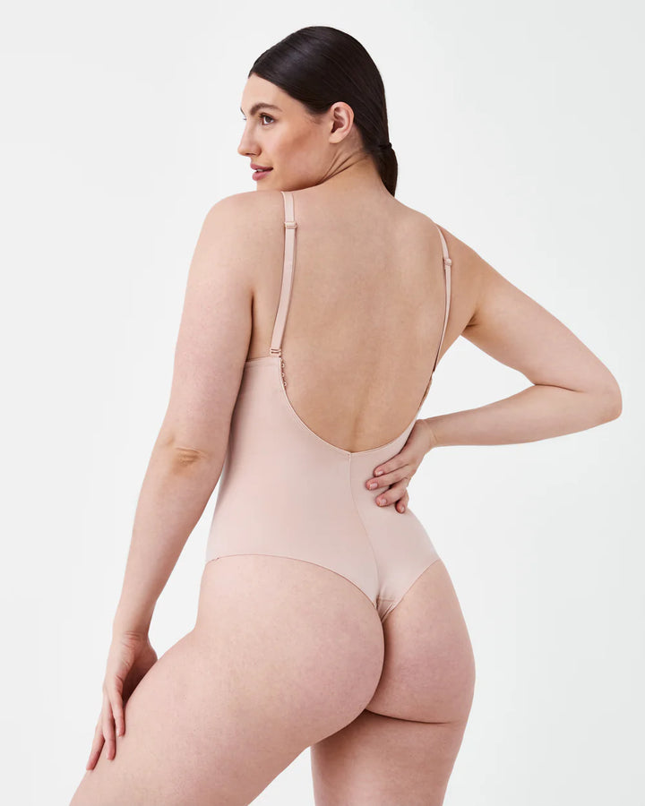 Thong Shaping Plunge Low-Back Bodysuit: Suit Your Fancy