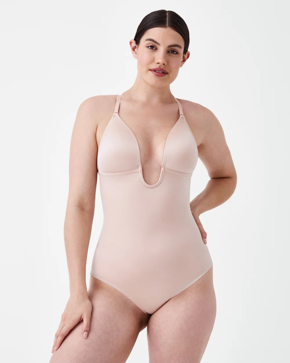 Thong Shaping Plunge Low-Back Bodysuit: Suit Your Fancy