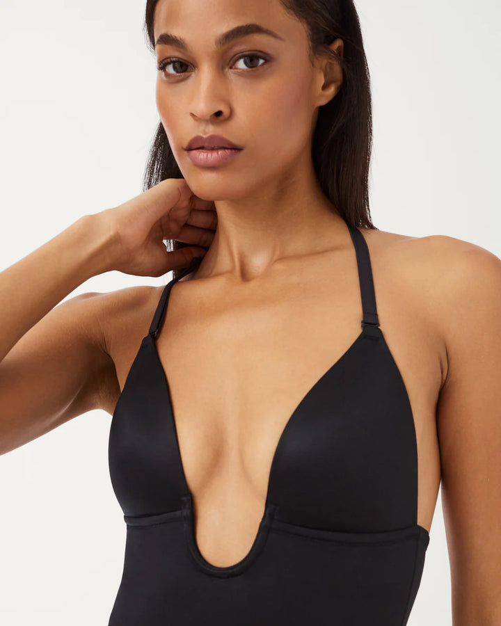 Thong Shaping Plunge Low-Back Bodysuit: Suit Your Fancy