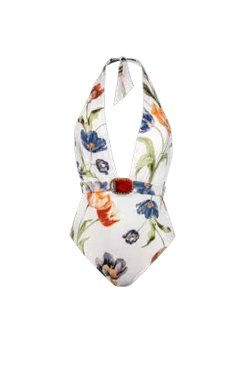 Tulipe Plunge Swimsuit