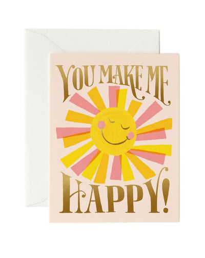 You Make Me Happy Card - Beestung Lingerie