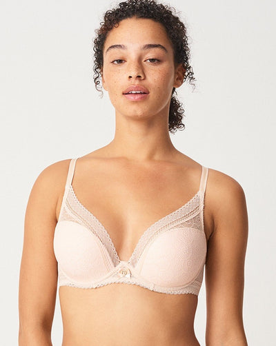 Curvation Women's Back Smoother Underwire Bra 5304570, Latte