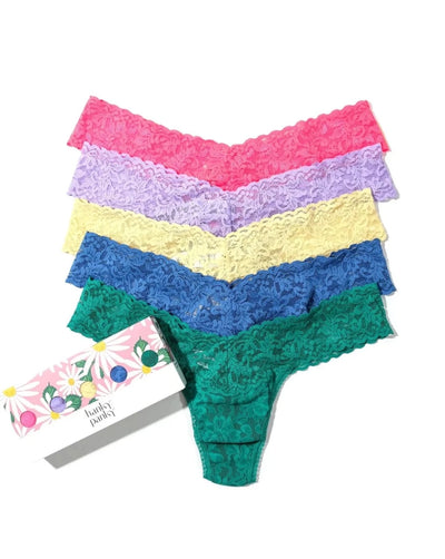Hello Spring 5 Pack - Low Rise Thong