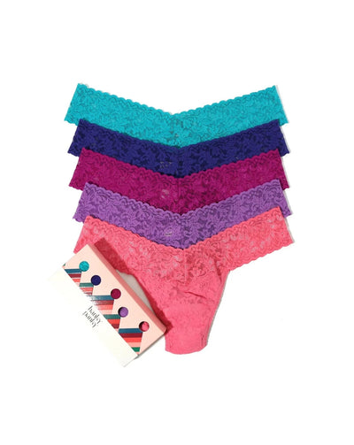Holiday 5 Pack Low Rise Thongs