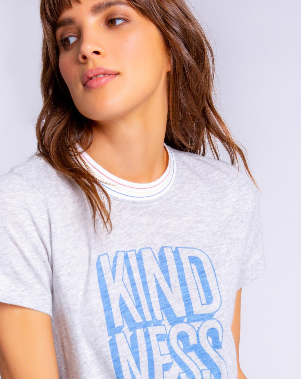 Kindness Rules Short Sleeve T-Shirt, Size L - Beestung Lingerie