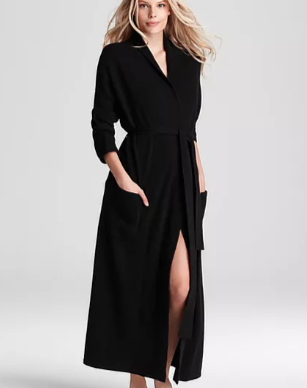 Long Cashmere Robe - Beestung Lingerie