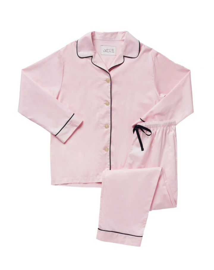 Classic Pink Luxe Pima Cotton PJ - Beestung Lingerie