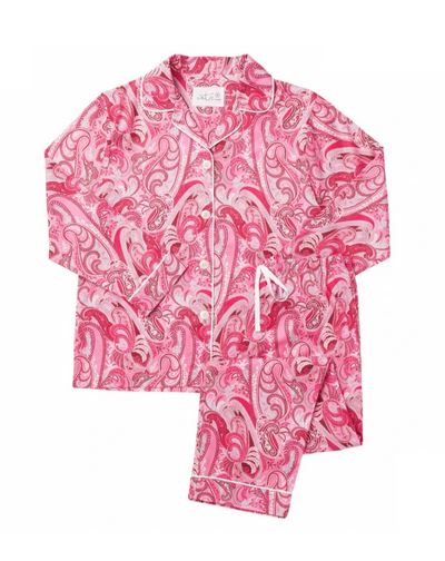 Pink Paisley Luxe Pima Cotton PJ- Size XS