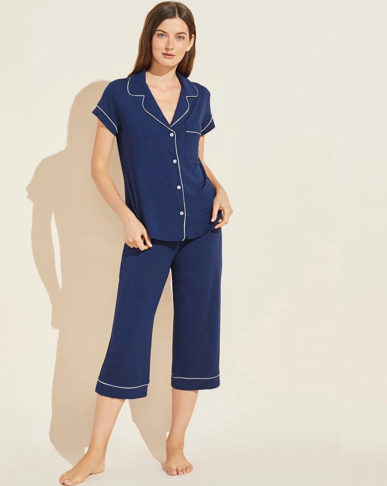 Gisele Crop Pajama Set