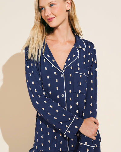 Gisele Printed Long Pajama: Limited Edition- Sizes L, XL