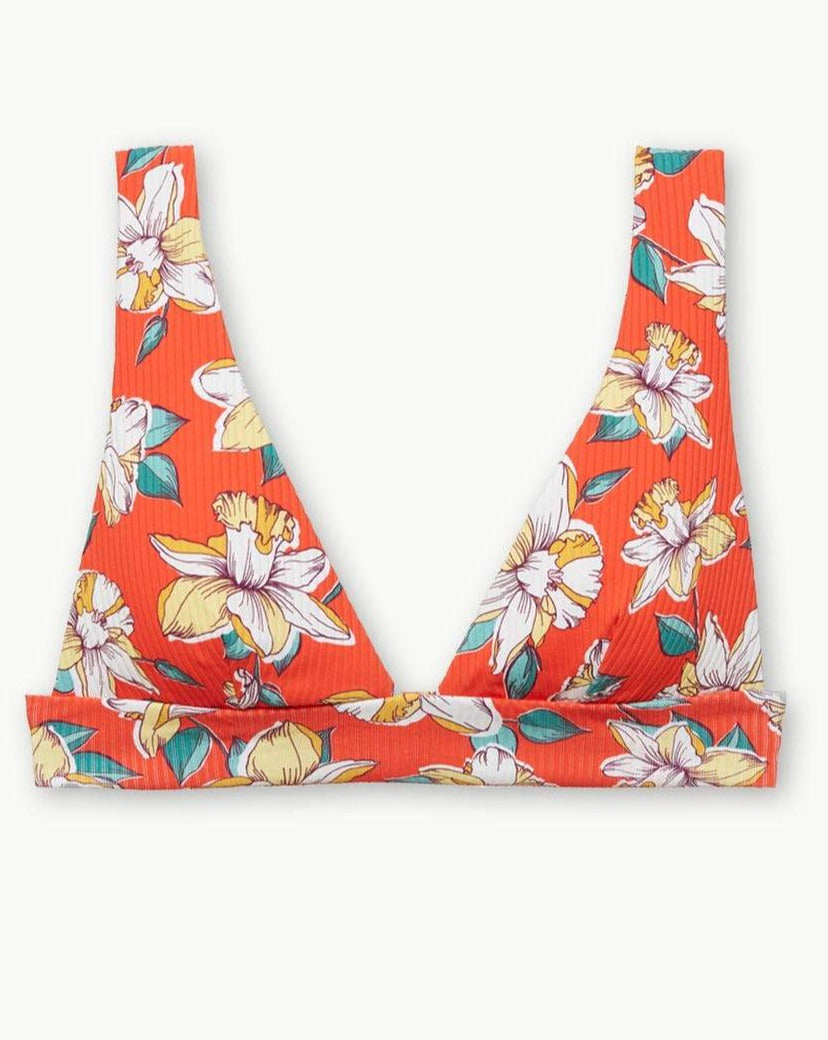 Hibiscus Vivian Bikini Top: Size L – Beestung Lingerie