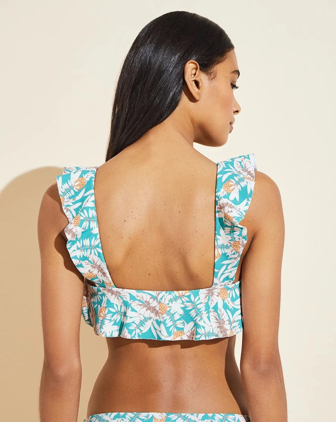 Textured Jane/Annia Bikini Set: Ocean Bay