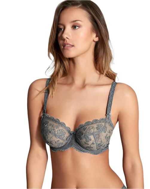 Cleo Low-Necked Bra - Beestung Lingerie