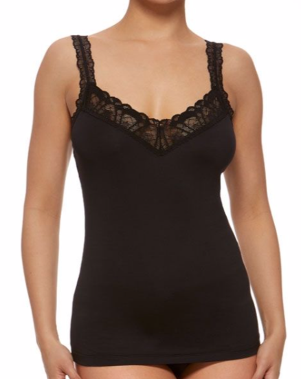 Cotton With Lace Camisole