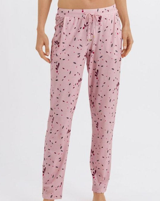 Sleep & Lounge Jersey Pajama Pant: Blithe Petals: Size XS, S