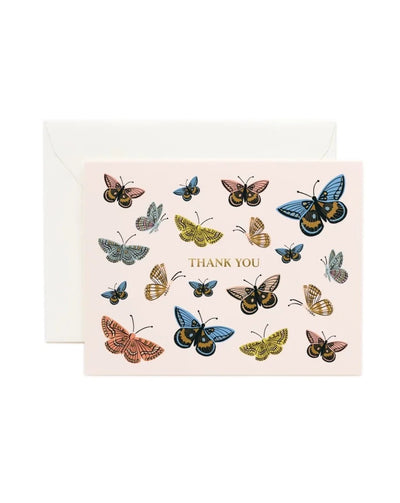 Monarch Thank You Card - Beestung Lingerie