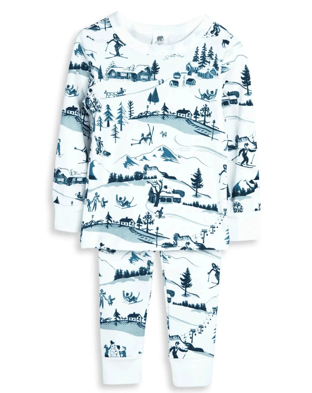 Family PJ Sets: Cotton Ski Toile Pajamas - Beestung Lingerie