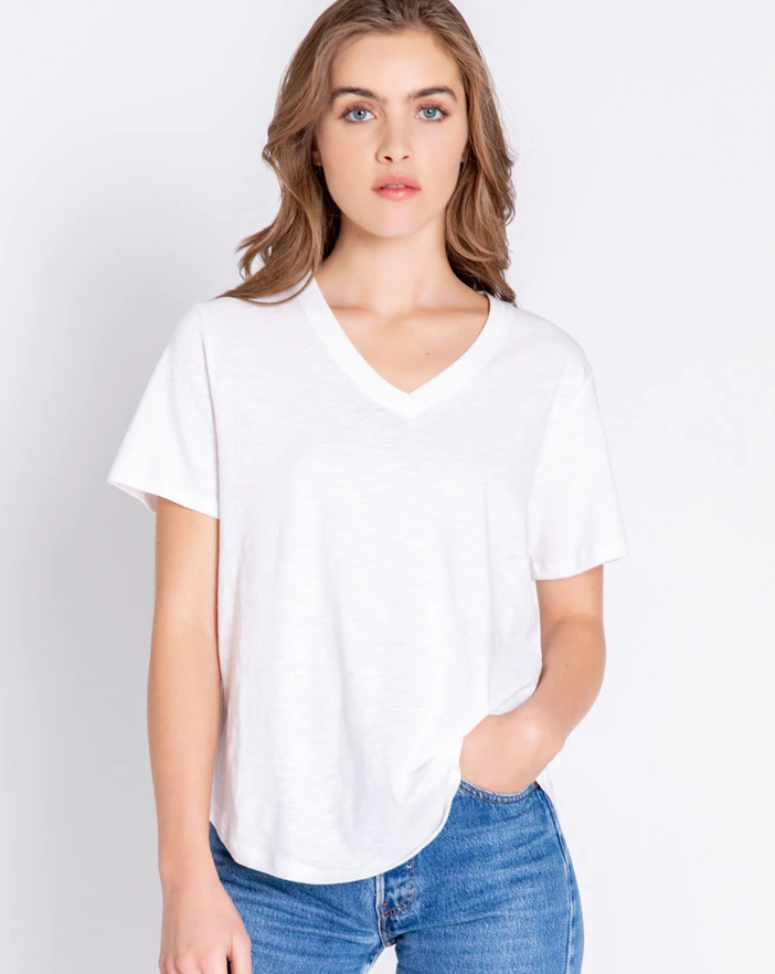 Beachy Basics White Tee - Beestung Lingerie