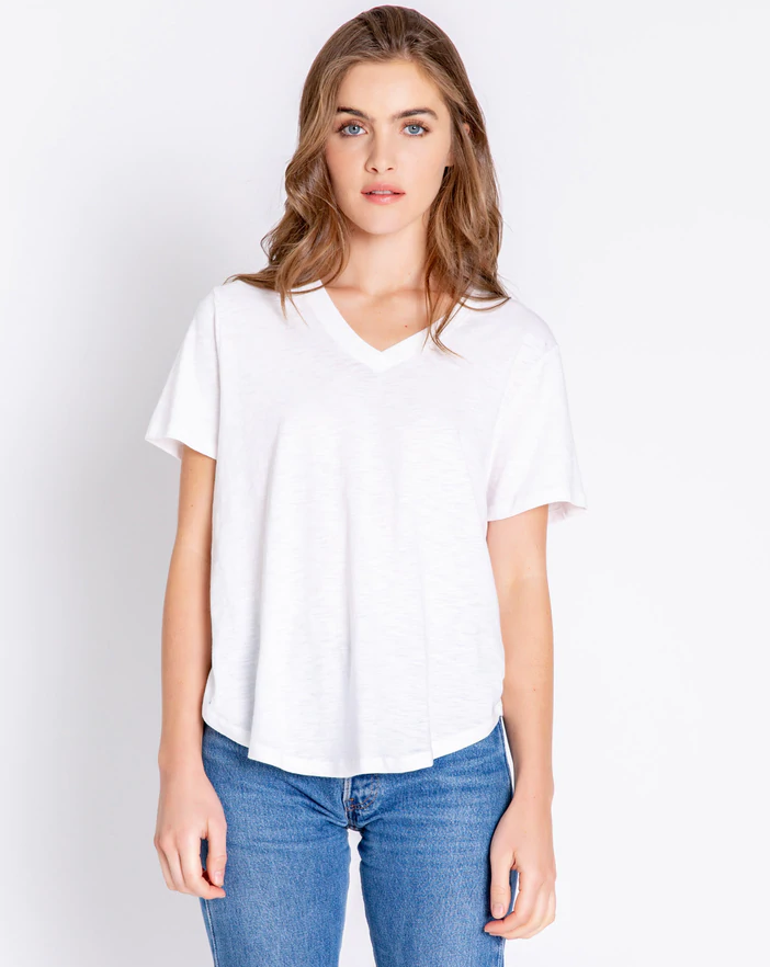 Beachy Basics White Tee - Beestung Lingerie