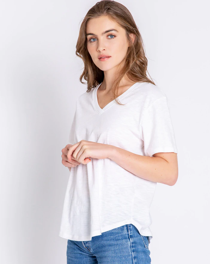 Beachy Basics White Tee - Beestung Lingerie