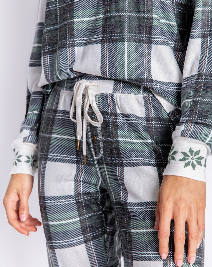 Pine Woods Plaid Set: Size XL - Beestung Lingerie