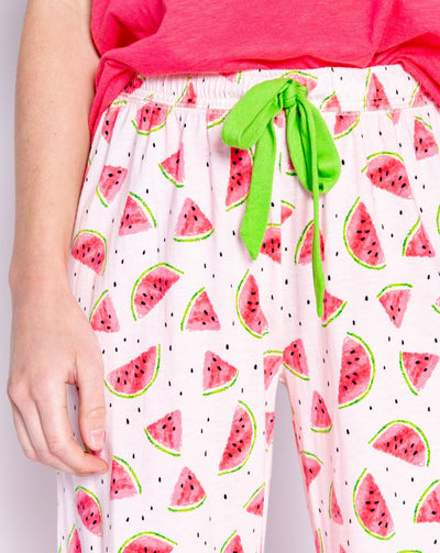 Playful Prints Watermelon Pants: Size M