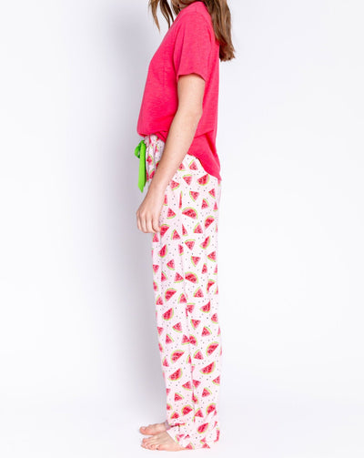 Playful Prints Watermelon Pants: Size M
