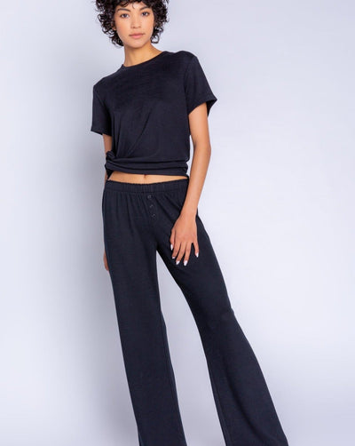 Reloved Black Tee and Pant Set