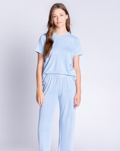 Reloved Ice Blue Tee and Pant Set