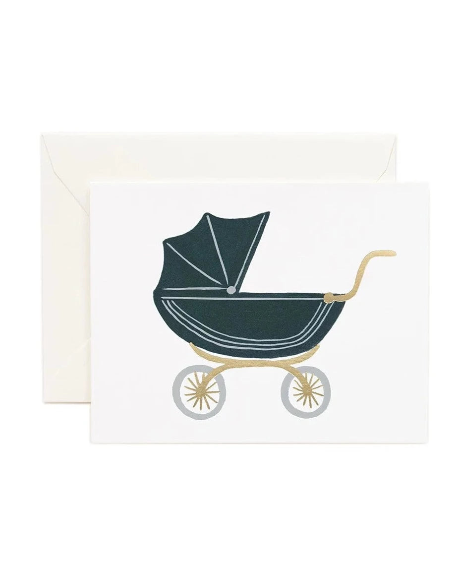 Pram Baby Card