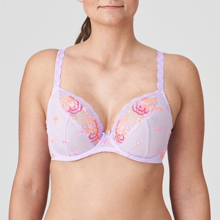 Palace Garden Plunge Bra: Sizes 38D, 32G - Beestung Lingerie