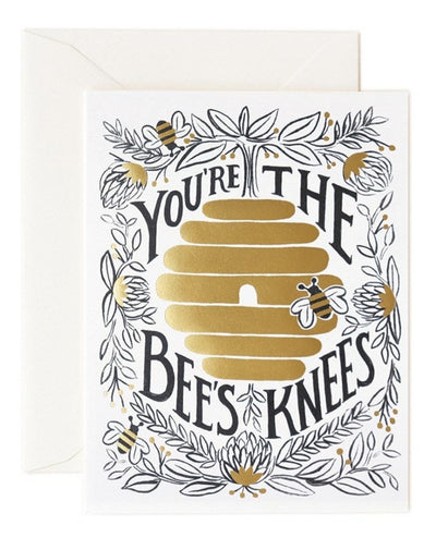 You're The Bee's Knees Card - Beestung Lingerie