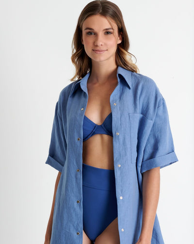 Zola Linen Cover-Up