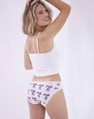 Pink Bows Knicker 4-Pack Box
